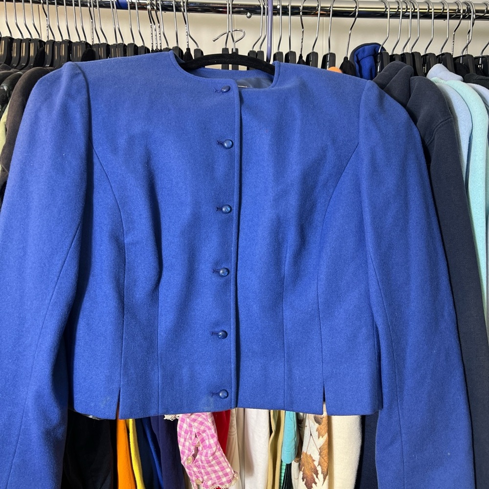 Pendleton Women’s Cropped Button Blazer - image 2